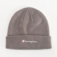 Шапка Champion Script Logo Beanie 806064-ES072 - Серая