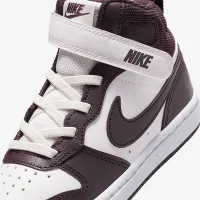 Nike Court Borough Mid 2 Little дитячі Кросівки колір білий