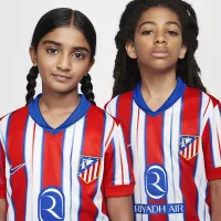 Atlético Madrid 2024/25 Stadium Home Big детские Nike Dri-FIT Soccer Replica Jersey синий