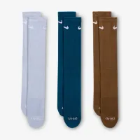Nike Everyday Plus Cushioned тренировочные Crew носки (3 пары) многоцветный