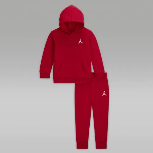 Nike Jordan MJ Essentials Fleece Pullover набор Baby 2-Piece Толстовка с капюшоном набор цвет красный