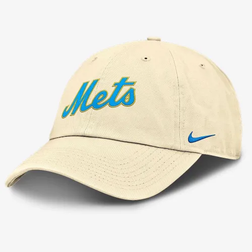 New York Mets Club чоловічі Nike MLB Adjustable Hat колір білий