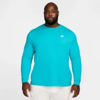 Nike Sportswear Club чоловічі Long-Sleeve футболка колір зелений
