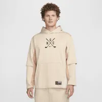 Nike для гольфу Club чоловічі для гольфу Толстовка з капюшоном колір коричневий