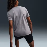 Nike женская Dri-FIT Softball футболка цвет серый