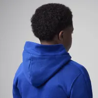 Nike Jordan MJ Moto Big дитячі Fleece Pullover Толстовка з капюшоном блакитний