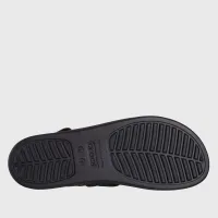 Шльопанці Crocs Brooklyn Woven Low Wedge 209977-060 - Чорні