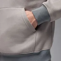 Nike Jordan Brooklyn Fleece мужские Pullover Толстовка с капюшоном цвет серый