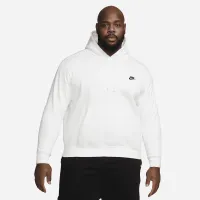 Nike Sportswear Club Fleece Pullover Толстовка з капюшоном колір білий