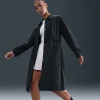 Nike 24.7 PerfectStretch женская Dri-FIT оверсайз Trench Coat цвет черный