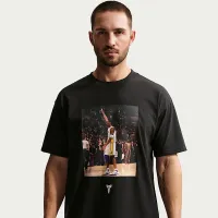 Kobe мужские Nike Dri-FIT баскетбольные футболка цвет черный