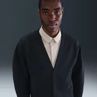 Nike 24.7 ImpossiblySoft чоловічі Cardigan колір чорний