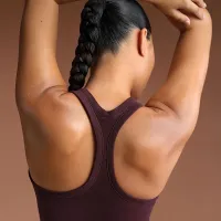 NikeSKIMS Vintage Seamless женская Racerback Tank Top цвет красный