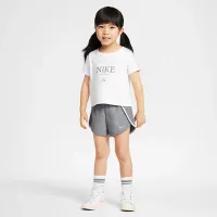 Nike Dri-FIT Game, Swoosh, Match! Toddler 2-Piece Solid набор цвет серый