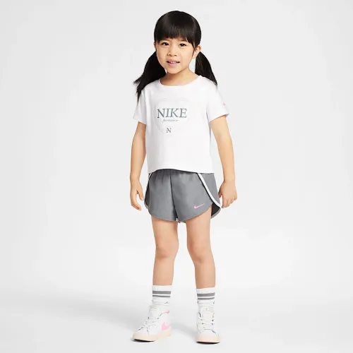 Nike Dri-FIT Game, Swoosh, Match! Toddler 2-Piece Solid набор цвет серый