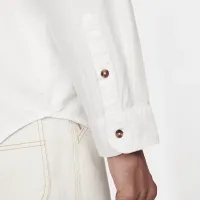 Nike Life чоловічі Long-Sleeve Oxford Button-Down Shirt колір білий