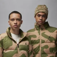 Nike Jordan Flight Heritage Down Куртка колір коричневий