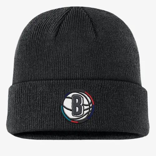 Nike Brooklyn Nets Terra City Edition Nika NBA Beanie цвет черный