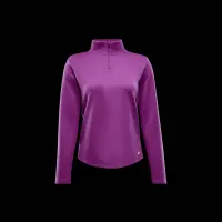 Nike Therma-FIT One женская Long-Sleeve 1/2-Zip Top цвет фиолетовый