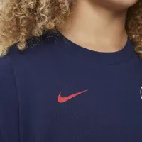 Paris Saint-Germain Big детские Nike Soccer футболка синий