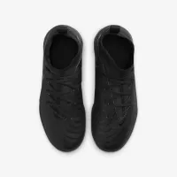 Nike Jr. Phantom Luna 2 Academy Little/Big дитячі MG футбольні бутси колір чорний