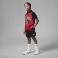Nike Jordan Jumpman Little дитячі Woven Play шорти колір чорний