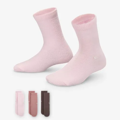 Nike Little детские Supersoft Cozy носки (3 пары) Pink