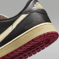 Nike Air Jordan 1 Retro Low чоловічі Кросівки колір чорний
