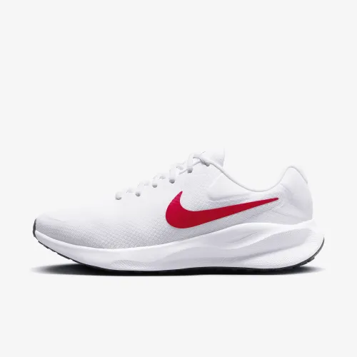 Nike Revolution 7 мужские Road Running Кроссовки (Extra Wide) цвет белый