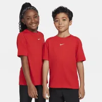 Nike Multi Big детские (для мальчиков) Dri-FIT тренировочные Top цвет красный