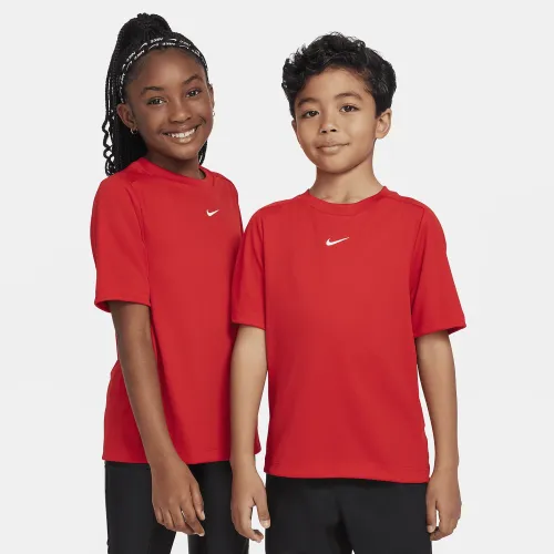 Nike Multi Big дитячі (для хлопчиків) Dri-FIT тренувальні Top колір червоний