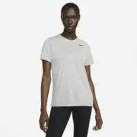 Nike Dri-FIT жіноча футболка колір сірий