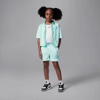 Nike Jordan Dri-FIT тренировочные Camp Little детские Jumpman Mesh шорты синий