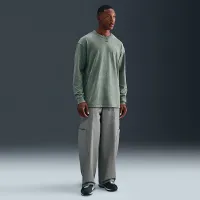 Nike Sportswear Premium Essentials чоловічі Long-Sleeve футболка колір сірий