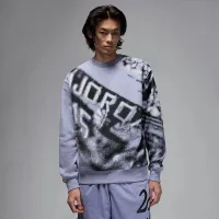 Nike Jordan MVP чоловічі Crew-Neck Fleece світшот колір фіолетовий