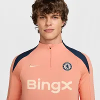 Chelsea FC Strike Special Edition мужские Nike Dri-FIT Soccer Drill Top Orange