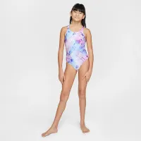 Nike Swim HydraStrong Big детские (Girls') Fastback One-Piece многоцветный