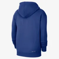 New York Knicks Standard Issue City Edition чоловічі Nike Dri-FIT NBA Courtside Толстовка з капюшоном блакитний