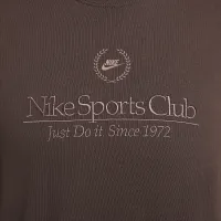 Nike Sportswear Heritage женская Boxy Tee цвет коричневый