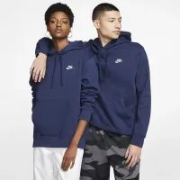 Nike Sportswear Club Fleece Pullover Толстовка с капюшоном синий