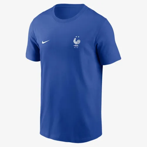 FFF чоловічі Nike Dri-FIT Soccer футболка блакитний