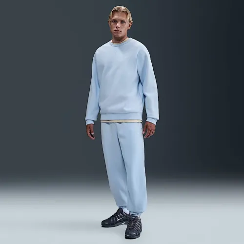 Nike Solo Swoosh чоловічі Cuffed Fleece Pants блакитний