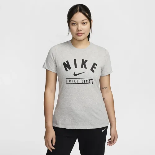 Nike жіноча Wrestling футболка колір сірий