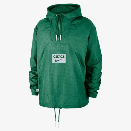 Boston Celtics Club Courtside мужские Nike NBA Anorak цвет зеленый