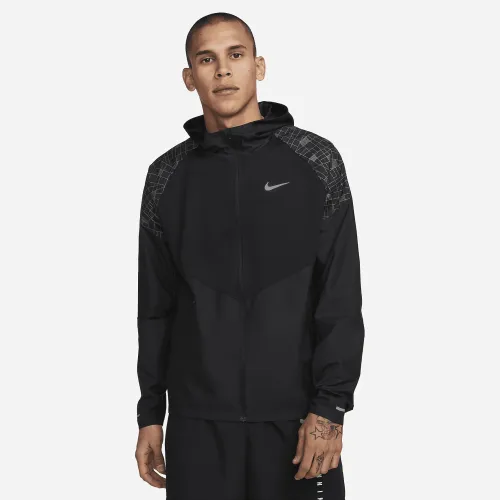 Nike Run Division Miler Men's Flash Running Jacket Black