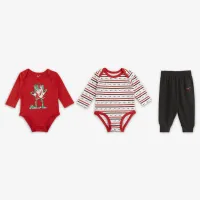 Nike Baby (0-9M) 3-Piece набор цвет красный