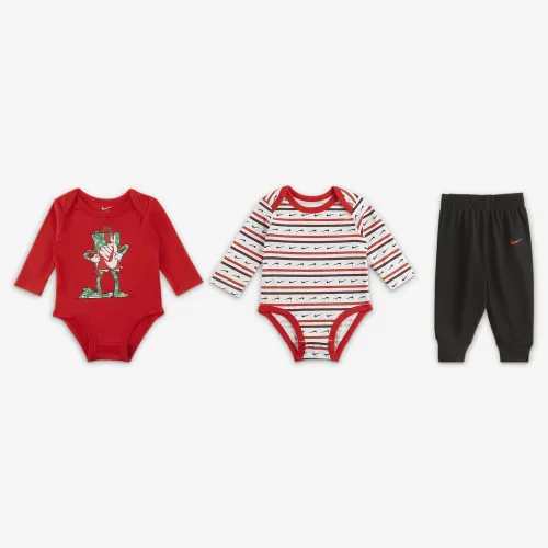 Nike Baby (0-9M) 3-Piece набор цвет красный