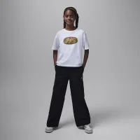 Nike Jordan 1st Baby синий Big детские футболка цвет белый