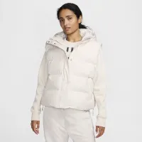 Nike Sportswear Metro Puffer жіноча Therma-FIT Loose Hooded Vest колір коричневий