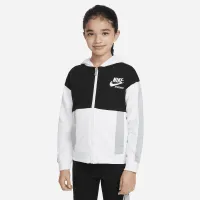 Nike Sportswear Heritage Little детские Full-Zip Толстовка с капюшоном цвет черный